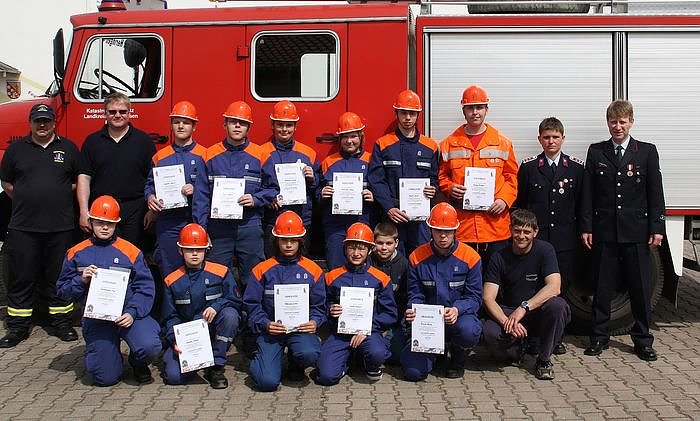 Bild: Feuerwehrnachwuchs
