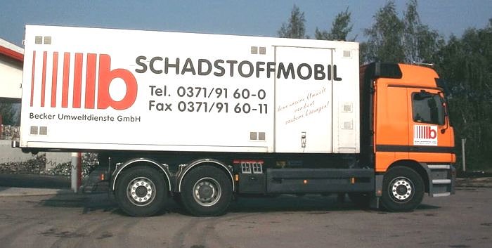 Bild: Unterwegs: Schadstoffmobil