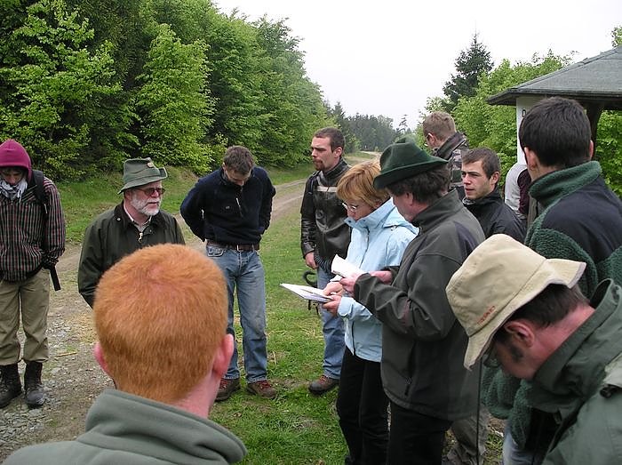 Bild: Franzosen im Wald