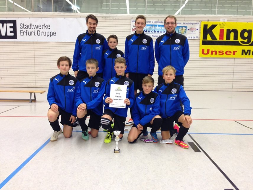Bild: Wackers U13 in Erfurt