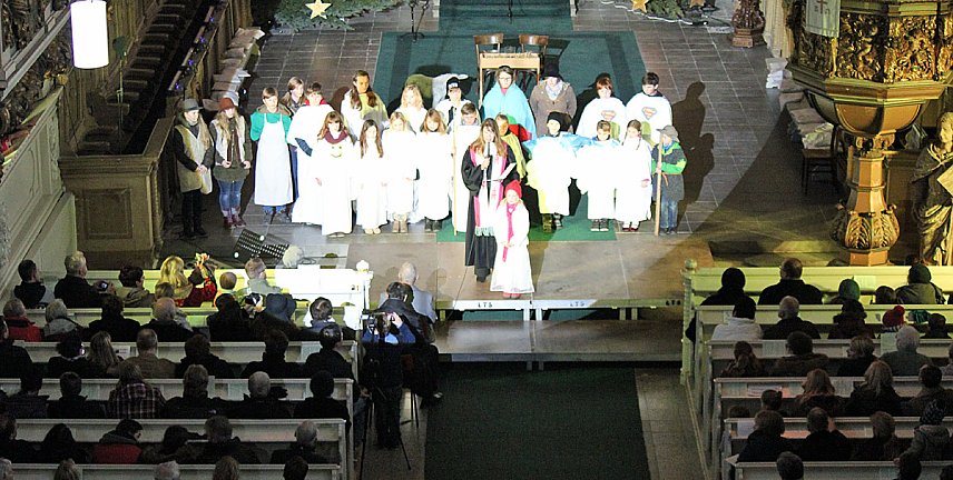 Bild: Christvesper mit Musical