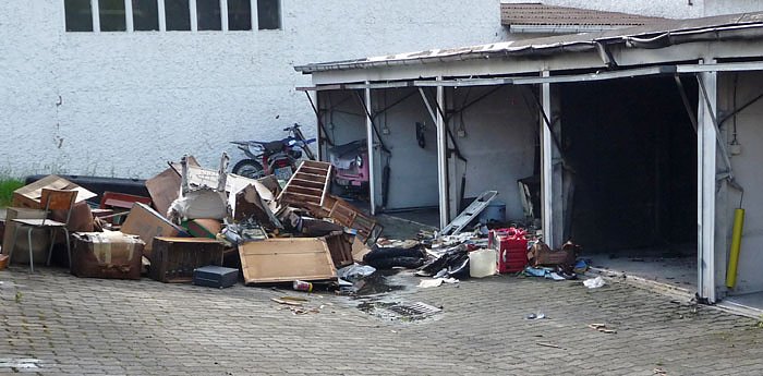 Bild: Zwei Br&auml;nde in Nordhausen