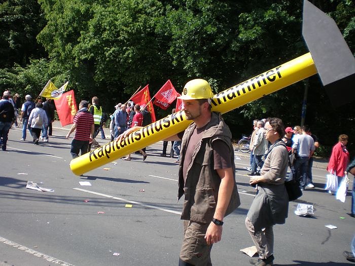 Bild: &Icirc;n Berlin demonstriert
