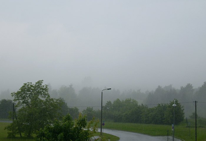 Bild: Heftiges Gewitter