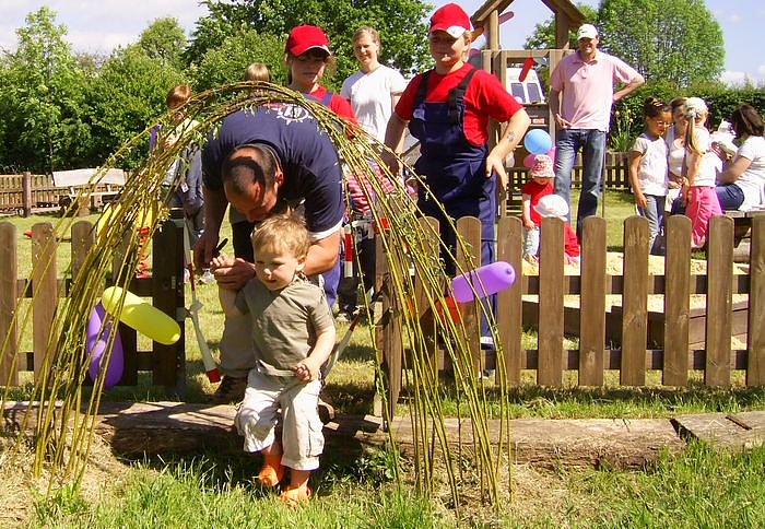 Bild: Spielplatz erweitert