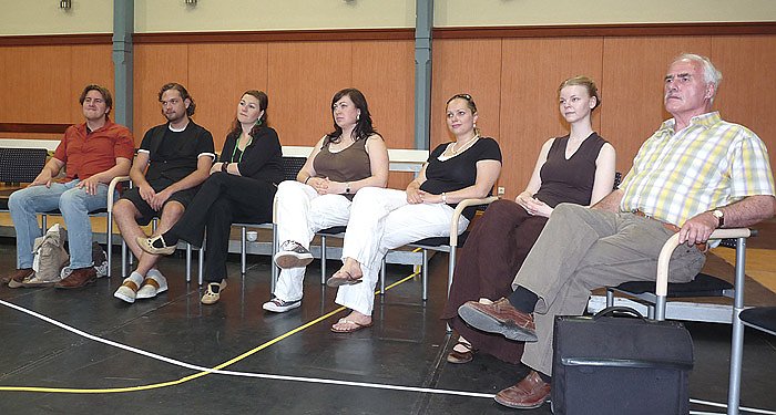 Bild: Probenbeginn Schlossfestspiele