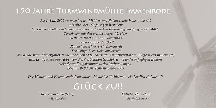 Bild: M&uuml;hle Immenrode