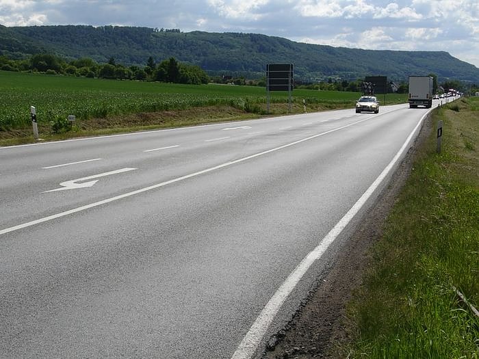 Bild: P&ouml;tzlich war der Stau weg