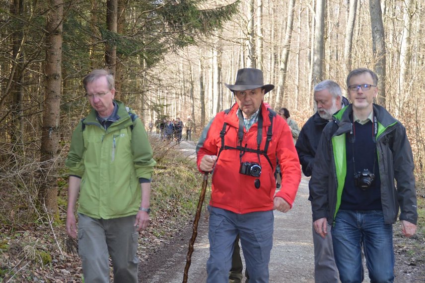 Bild: Start der Wanderaktion