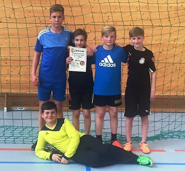 Bild: Sieger der Klasse 6a des Bleicher&ouml;der Schillergymnasiums