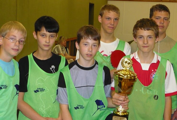 Bild: Tischtennis gespielt
