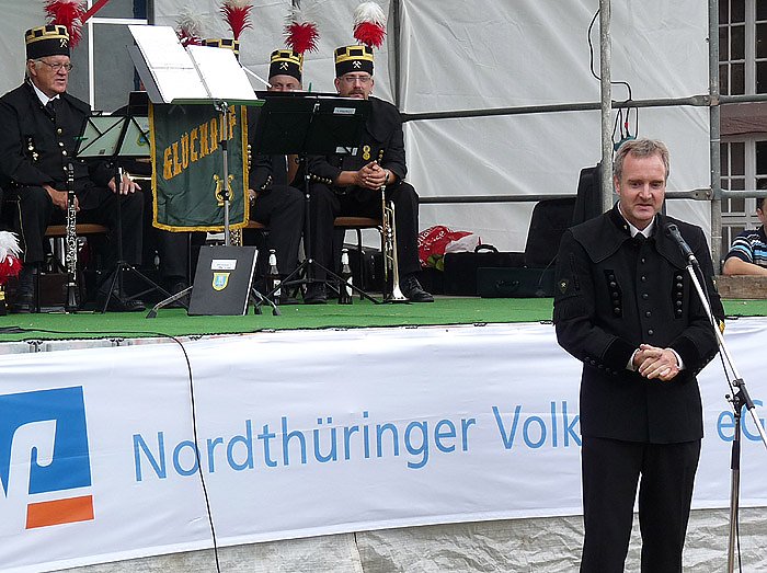 Bild: Ralph Haase beim Bergmannstag