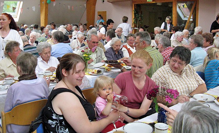 Bild: Beim Sommerfest verabschiedet