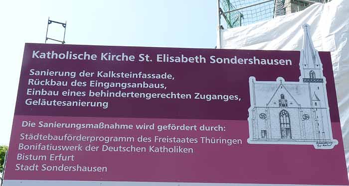 Bild: Baustellenschild