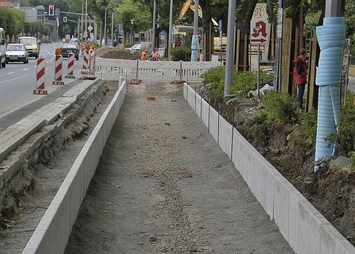 Bild: Gro&szlig;baustelle Grimmelallee