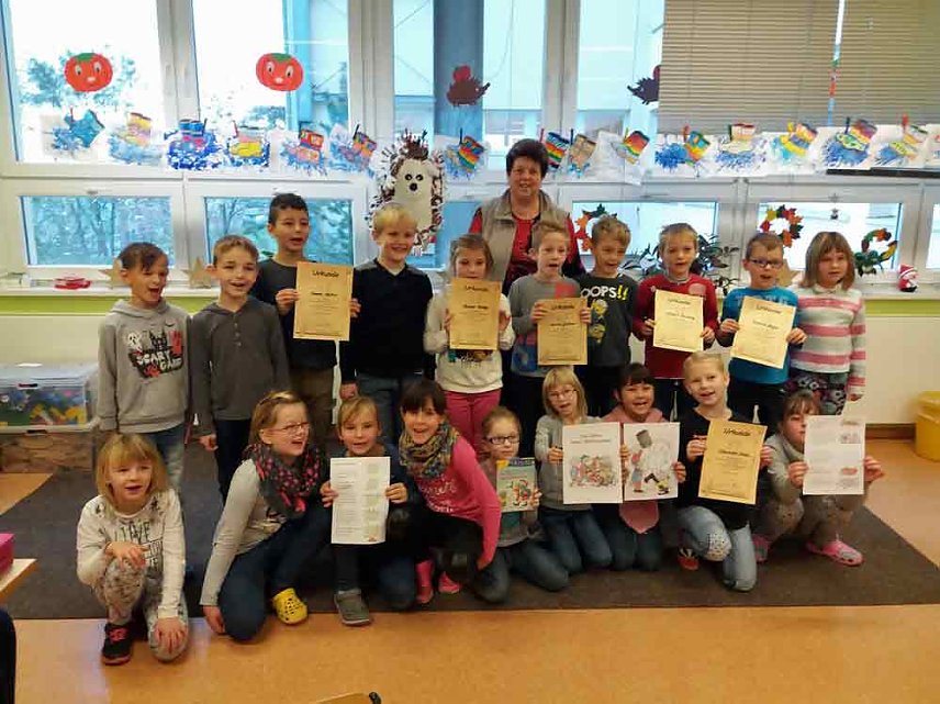 Bild: In Artern und Donndorf vorgelesen