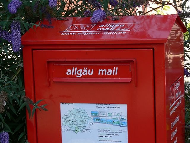 Bild: Postalisches Denglish