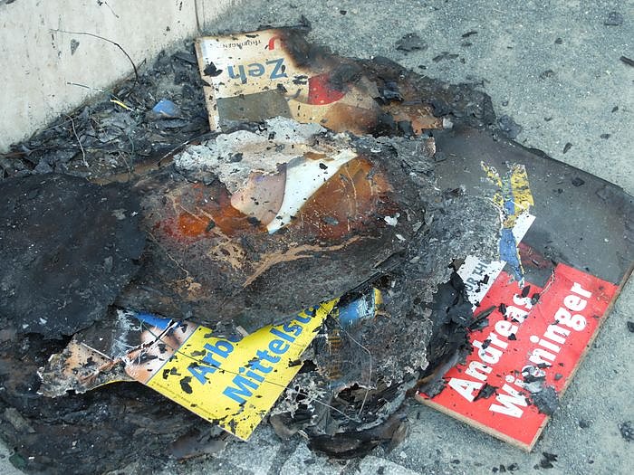Bild: Verbrannt
