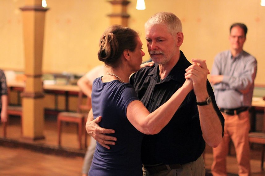 Bild: Gerlinde und Michael beim Tangotanz