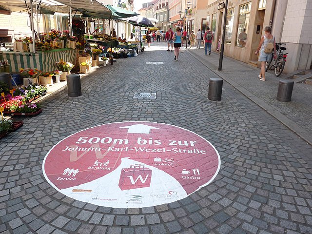 Bild: Marketing f&uuml;r die Wezel-Stra&szlig;e