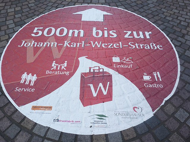 Bild: Marketing f&uuml;r die Wezel-Stra&szlig;e