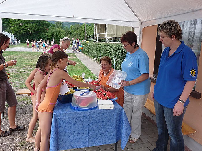 Bild: Badefest Franzbergschule