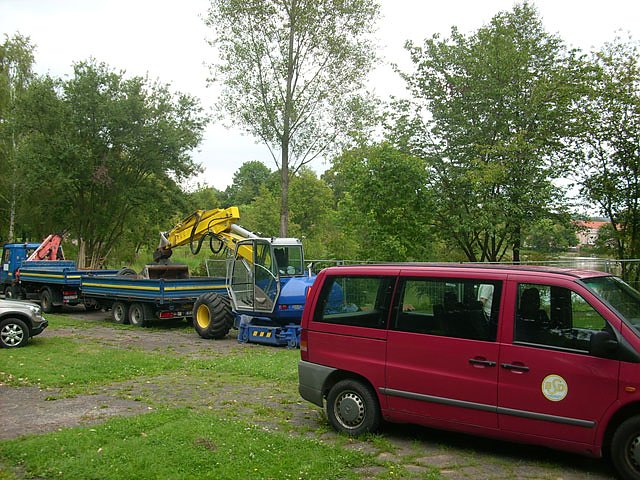Bild: Baubeginn Parksee Sondershausen