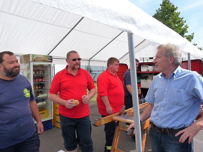 Bild: Gewerbegebietsfest Schachtstra&szlig;e Sondershausen