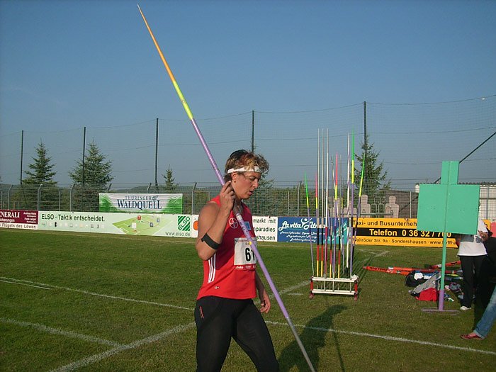 Bild: Steffi Nerius auf dem G&ouml;ldner