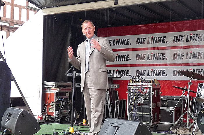 Bild: Wahlkampftour Die Linke Bodo Ramelow