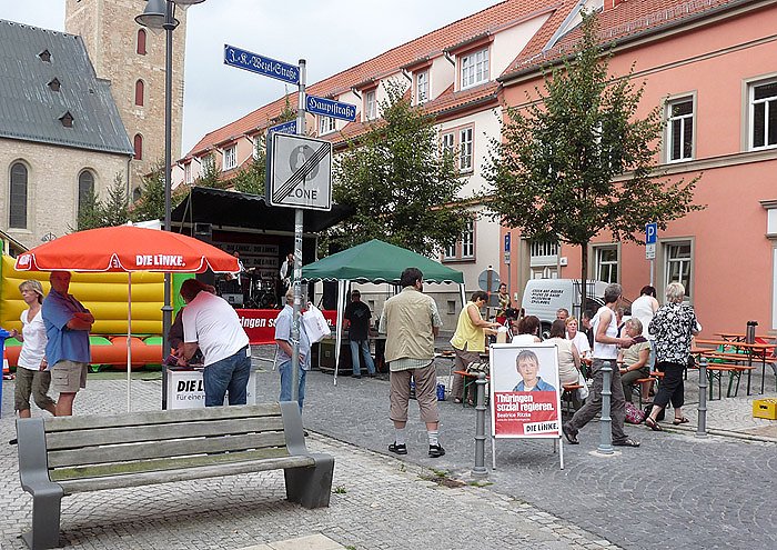 Bild: Wahlkampftour Die Linke Bodo Ramelow