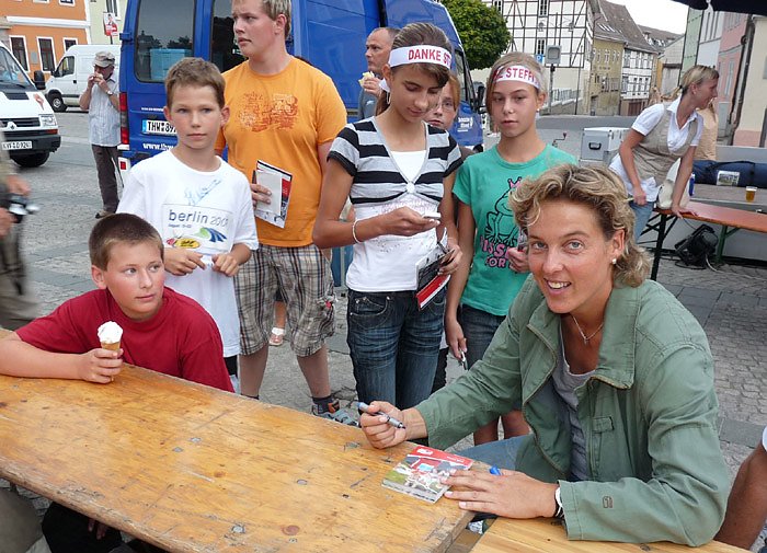 Bild: Athletenvorstellung Sparkassenmeeting