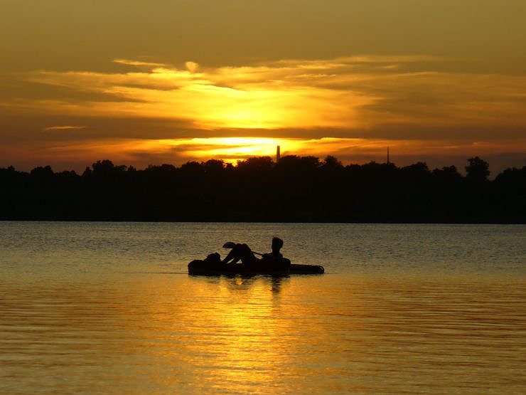 Bild: Sonnenuntergang