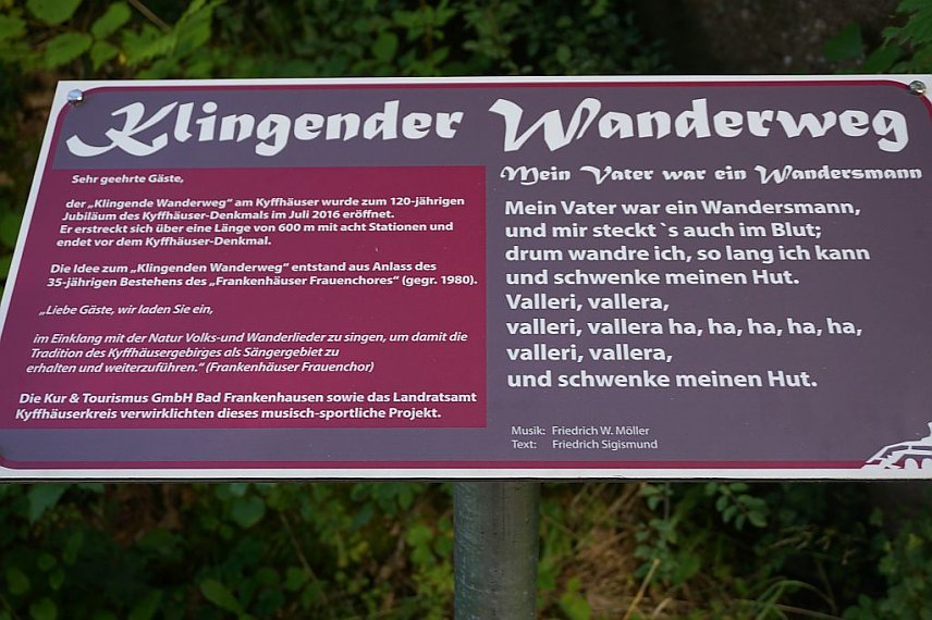 Bild: Willkommen auf dem Kyffh&auml;user