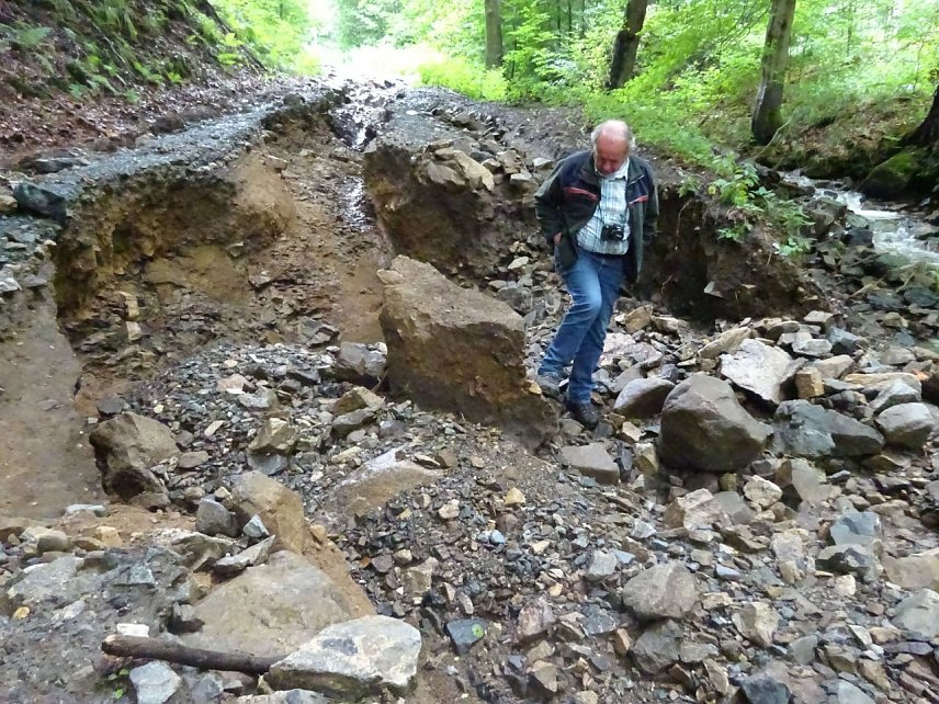 Bild: Starkregensch&auml;den im Hasselbachtal