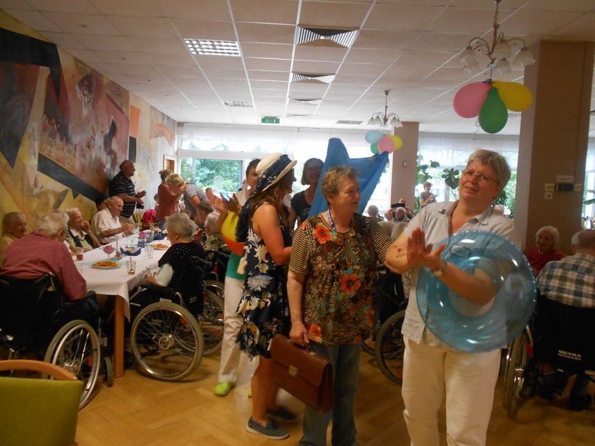 Bild: Sommerfest im DRK Pflegeheim Nordhausen