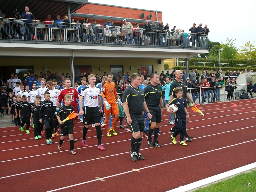 Bild: Vor Spielbeginn