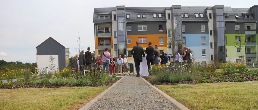 Bild: WBG S&uuml;dharz er&ouml;ffnet Bleichpark 