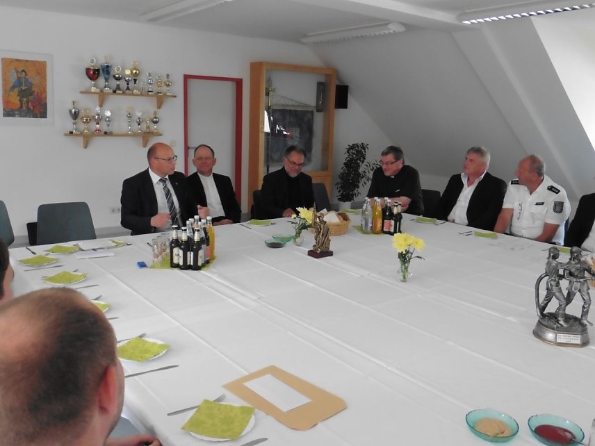 Bild: Im Feuerwehrhaus