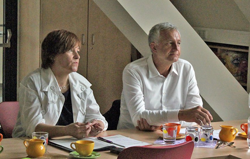 Bild: Staatssekret&auml;rin im Mehrgenerationenhaus