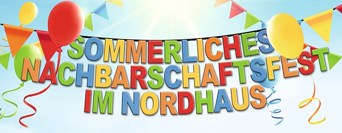Bild: Nachbarschaftsfest im Nordhaus