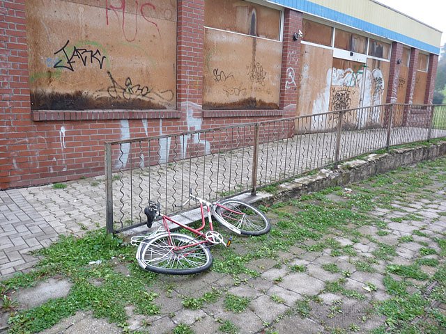 Bild: Fahrrad defekt