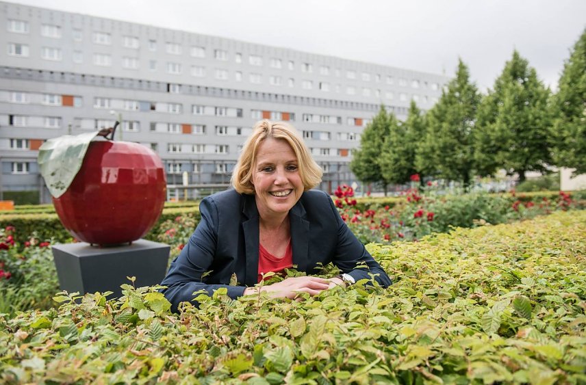 Bild: OB Kandidatin Jutta Krauth