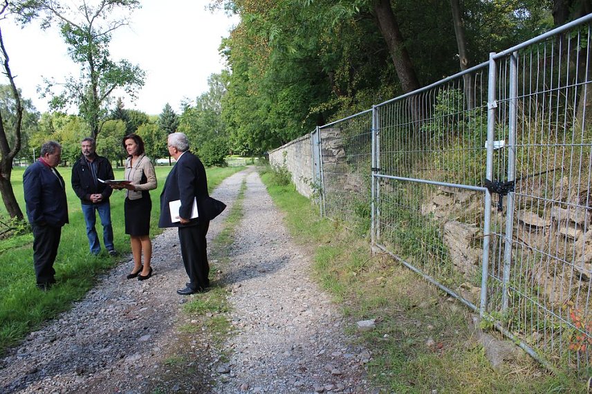 Bild: Zuwendungsbescheid f&uuml;r Schlosspark Ebeleben