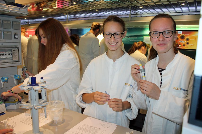 Bild: Biotechnologie zum Erleben