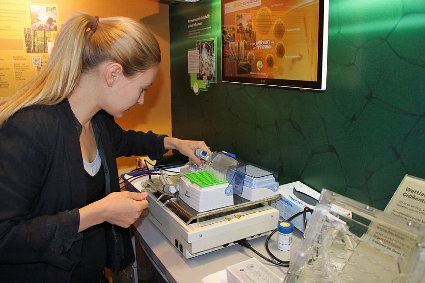 Bild: Biotechnologie zum Erleben