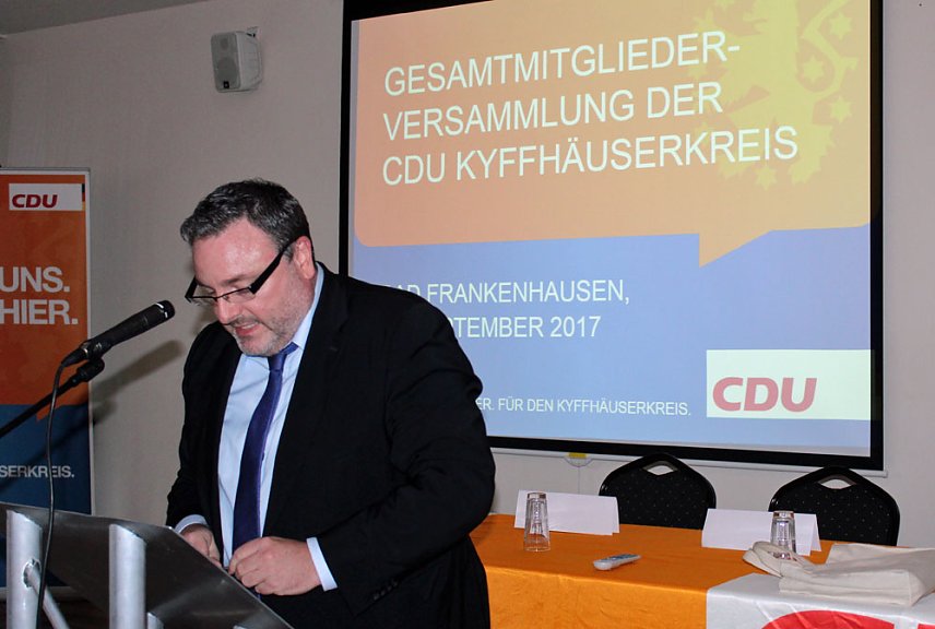 Bild: Beschl&uuml;sse des Kreisparteitags der CDU Kyffh&auml;userkreis