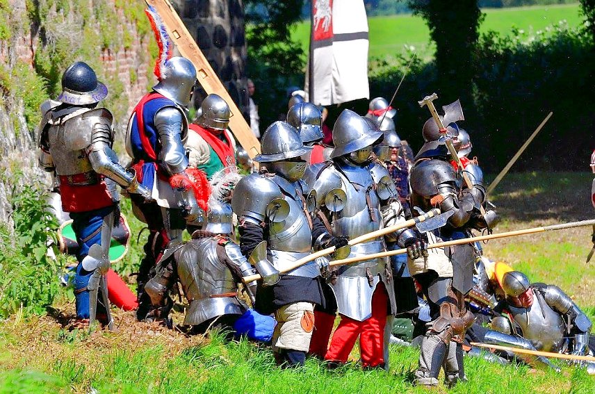 Bild: Ritter belagern wieder Bad Frankenhausen