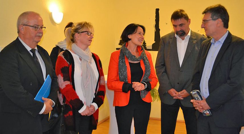 Bild: Minister zu Besuch im Ferienpark