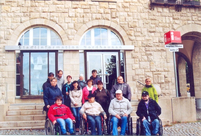 Bild: Vergangene Woche fand unter dem Motto Kulinarisch durch Nordhausen der diesj&auml;hrige Gruppentag der B&uuml;rogruppe der Nordth&uuml;ringer Werkst&auml;tten statt.